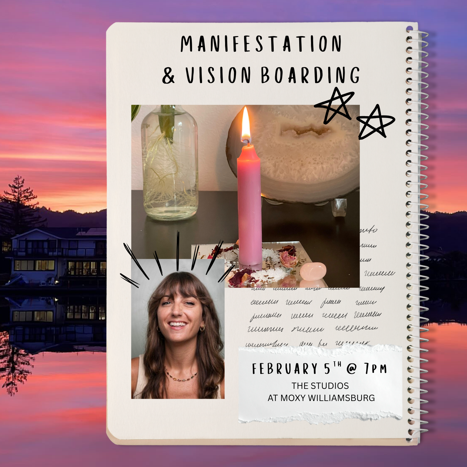 2/5 - vision boarding & manifestation // moxy hotel