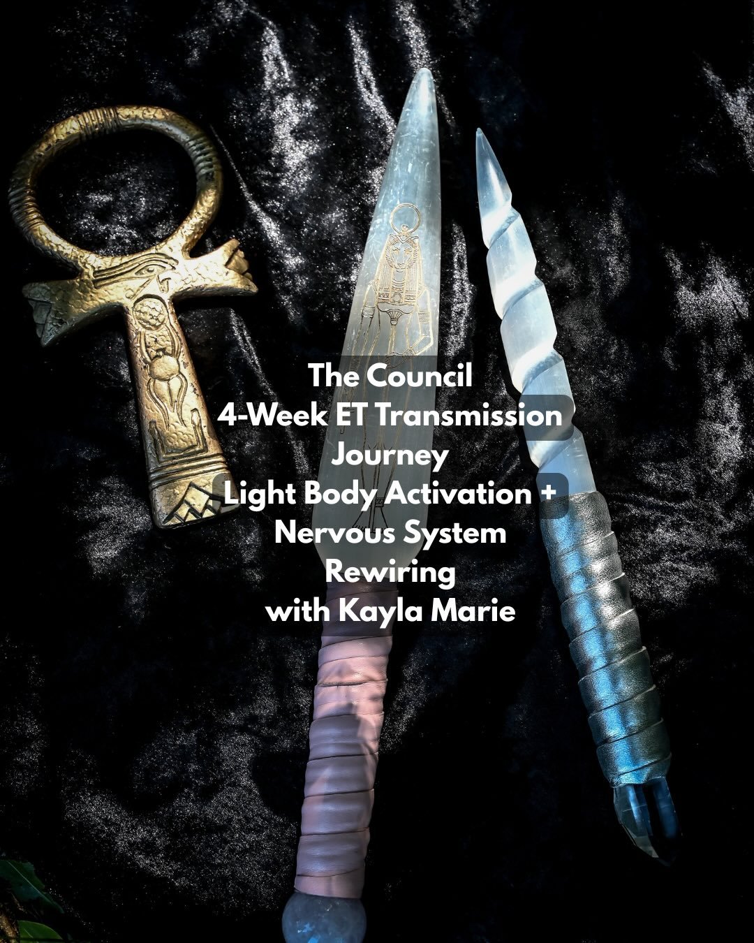 ✨ The Council 
A 4-Week ET Transmission Journey

This isn&rsquo;t surface-level work.
This is where you meet yourself honestly&hellip; and everything begins to shift!

Over 4 weeks, we work directly with the Council of Light to release old patterns, 