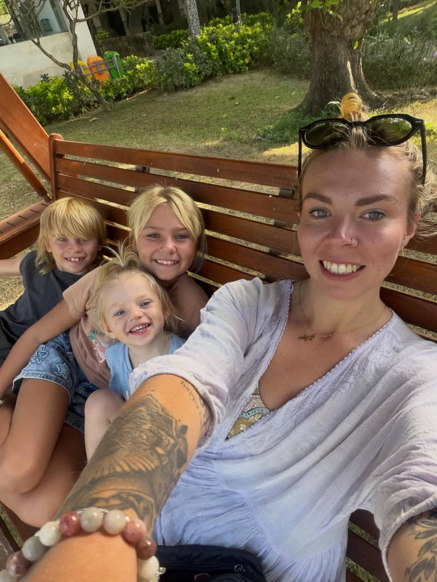 Hello beautiful beings I just wanted to jump on and send you all the biggest wave of love all the way over from Indonesia which is now officially a moment place in the whole entire world!!! 
I am having the best time with my family and it&rsquo;s my 