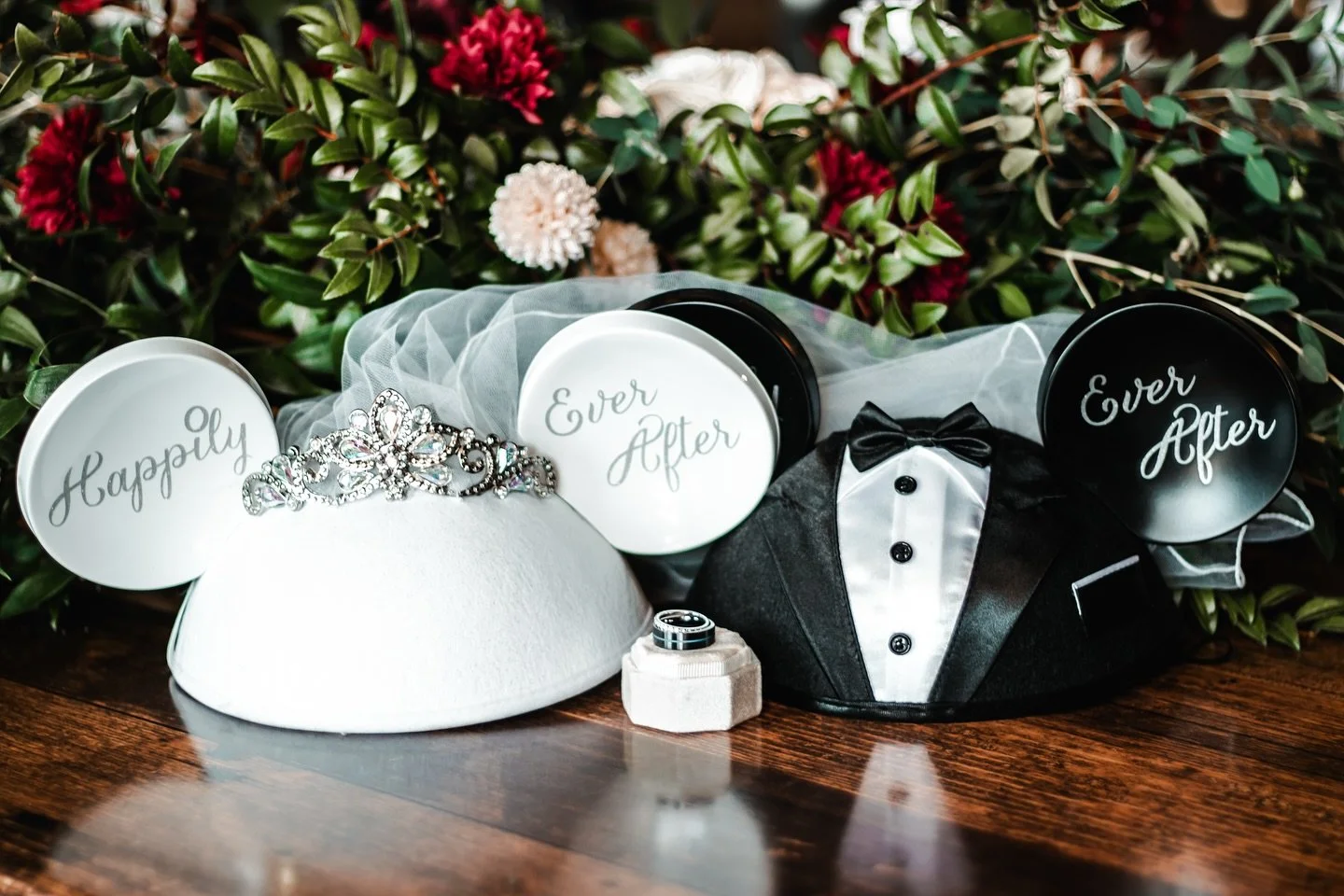 Stefanie and Austin, two Walt Disney World Cast Members, got engaged in front of the iconic Tower of Terror at Hollywood Studios. Stefanie&rsquo;s idea to incorporate their favorite attraction and celebrate such a magical moment in their love story, 