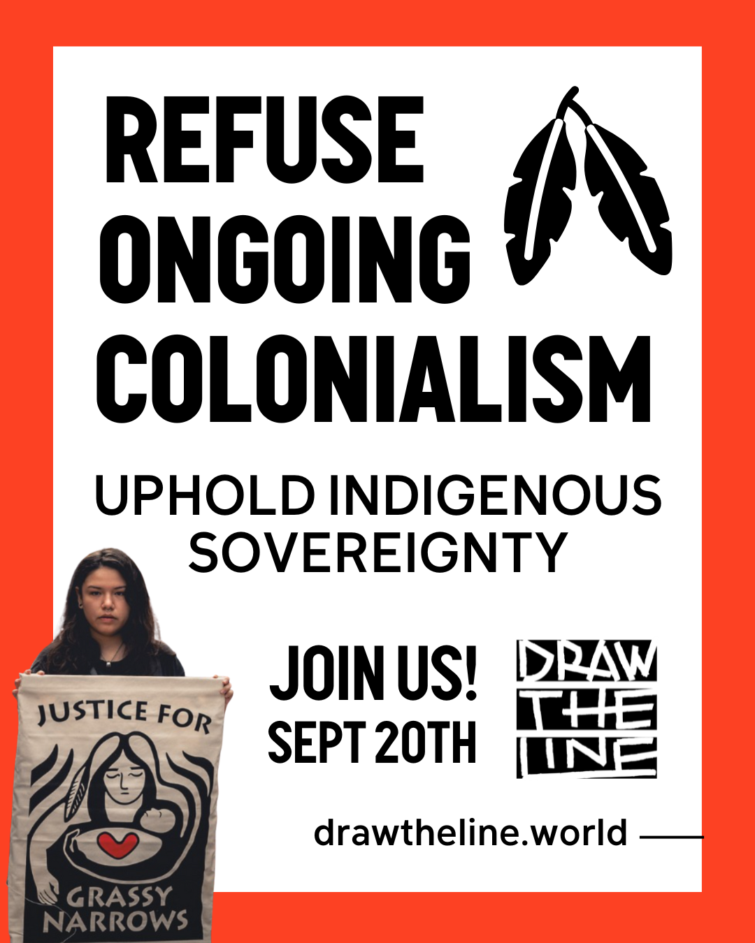 Show Up for Grassy Narrows at the Draw the Line Rally