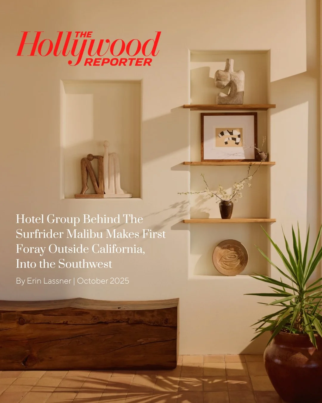 This one's worth a read from start to finish in 𝐓𝐡𝐞 𝐇𝐨𝐥𝐥𝐲𝐰𝐨𝐨𝐝 𝐑𝐞𝐩𝐨𝐫𝐭𝐞𝐫: an incredible love letter to the @CasettaHotels brand, who are creating some of the most immersive, perfectly curated, and design-driven getaways allowing tra