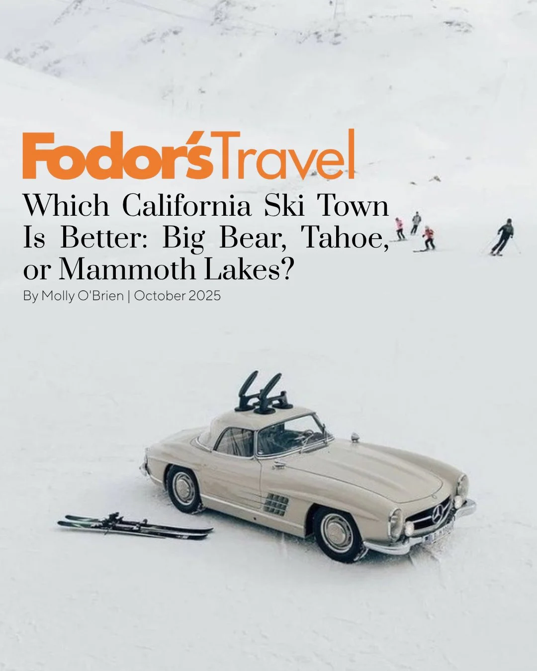 In a new feature for Fodor&rsquo;s Travel, writer Molly O&rsquo;Brien sets out to answer this season&rsquo;s winter travel quandary: Big Bear, Tahoe, or Mammoth Lakes?⁠
⁠
We may be biased&hellip; but Big Bear at @hotel_marinariviera is our preferred 