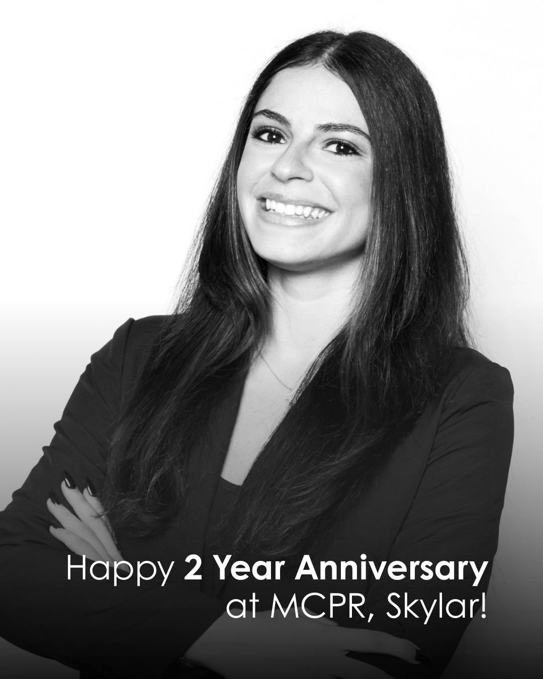 Today, we&rsquo;re celebrating a very special team milestone &mdash; Skylar Terrana&rsquo;s ❷-𝐲𝐞𝐚𝐫 𝐚𝐧𝐧𝐢𝐯𝐞𝐫𝐬𝐚𝐫𝐲 with Modern Currency PR! 🥂✨

Over the past two years, @sky_terrana has been an integral part of the MCPR team, bringing a u