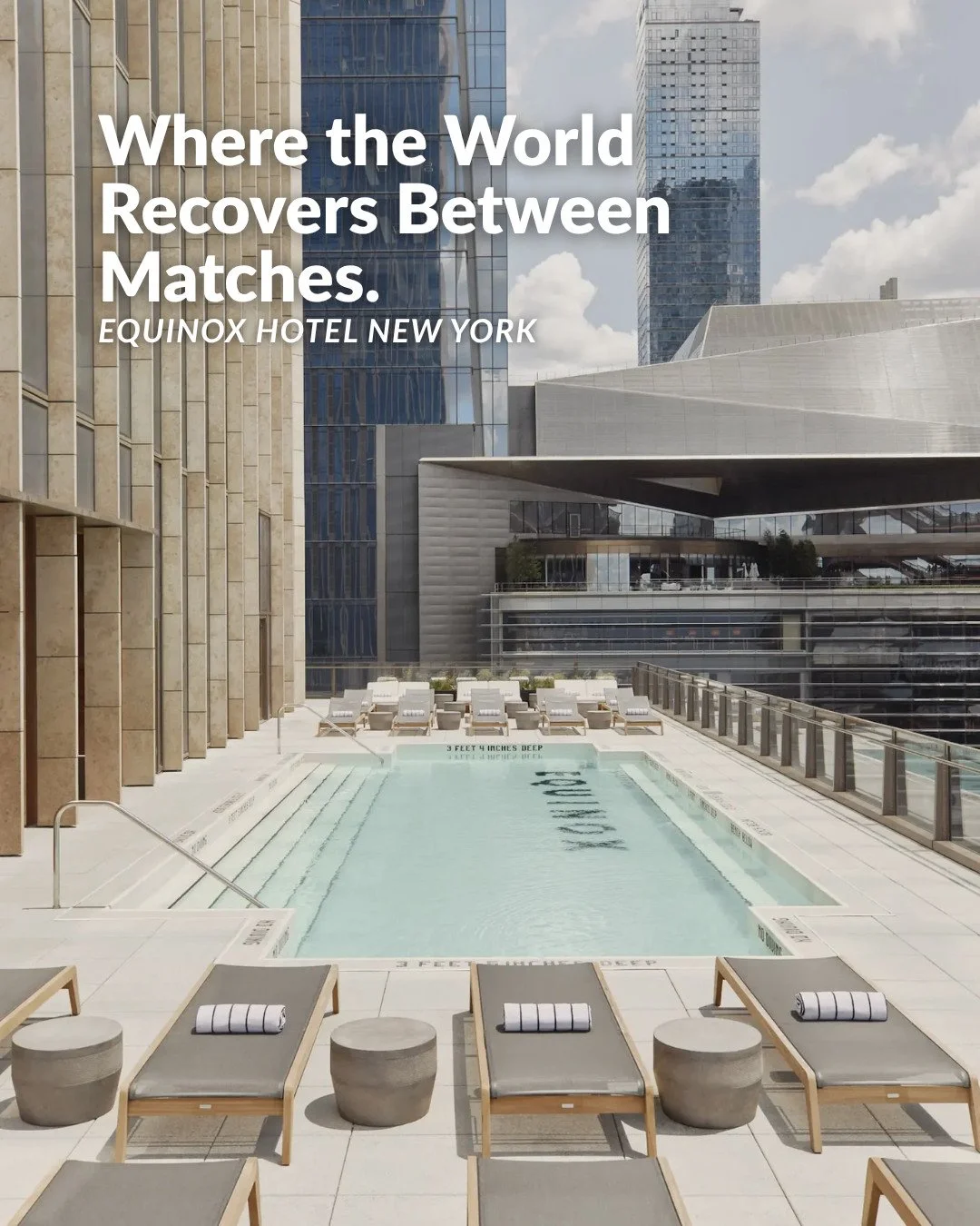 Want to know where the world recovers between match days? ⚽️⁠
⁠
During the FIFA World Cup 2026&trade;, @equinoxhotels New York becomes the ultimate RRR (rest, recovery, and reset) headquarters between matches, where restorative sleep, precision-drive