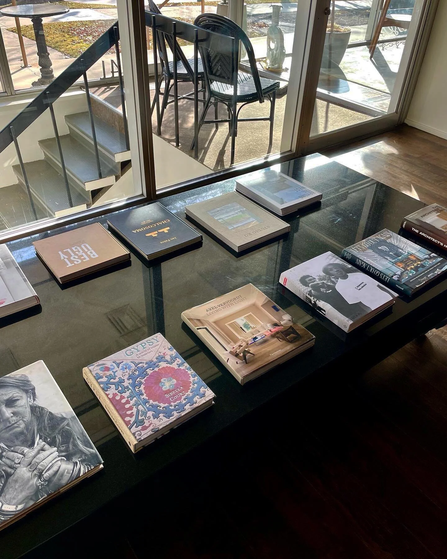 magical little coffee table moment at the CHC office