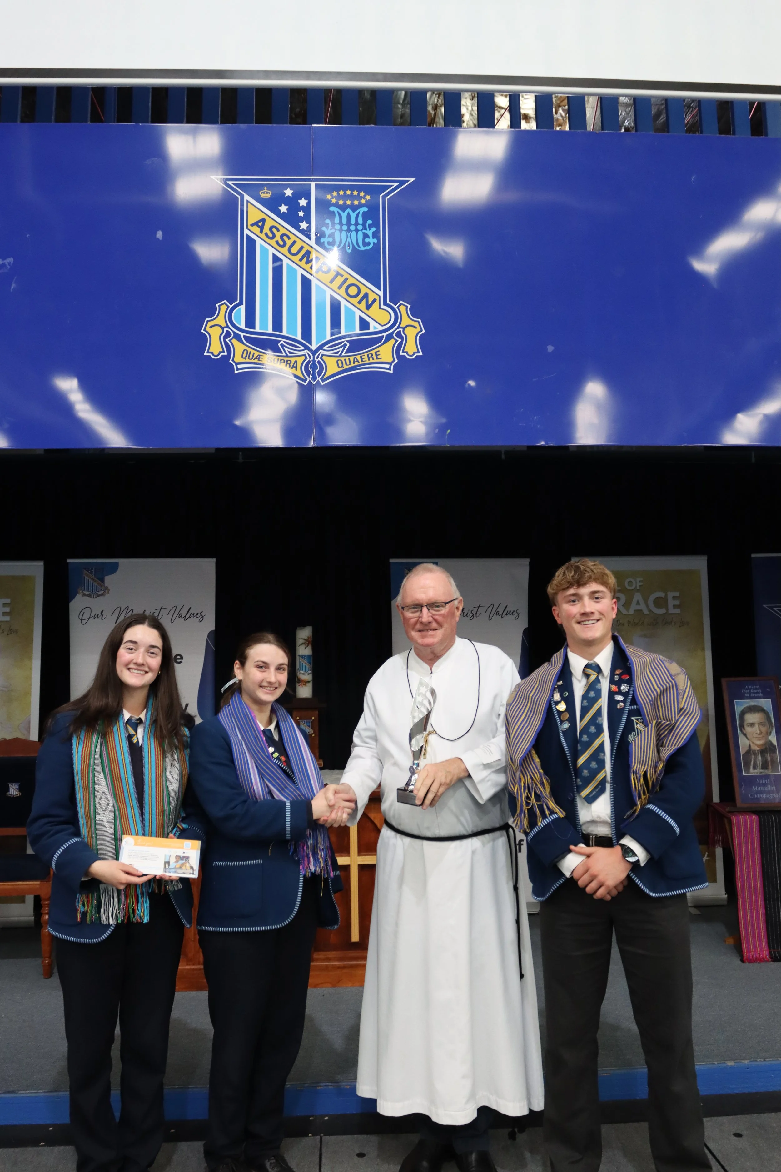 Thank you, St Teresa’s Catholic College, Noosaville, and Assumption College, Kilmore!