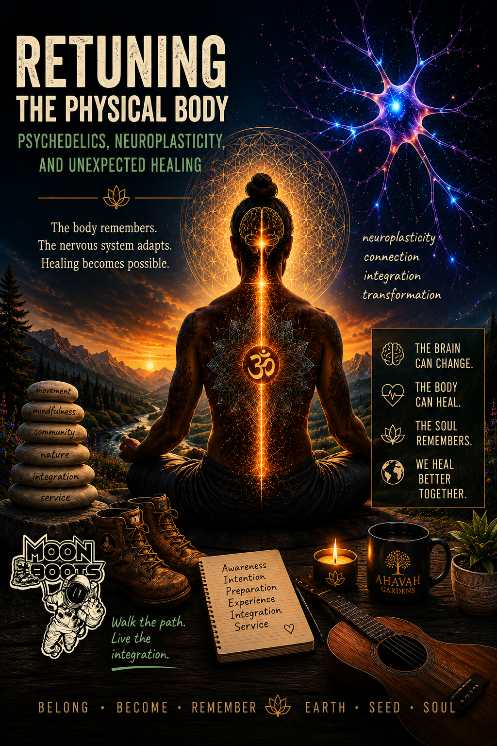 Retuning the Physical Body: Psychedelics, Neuroplasticity, and Unexpected Healing