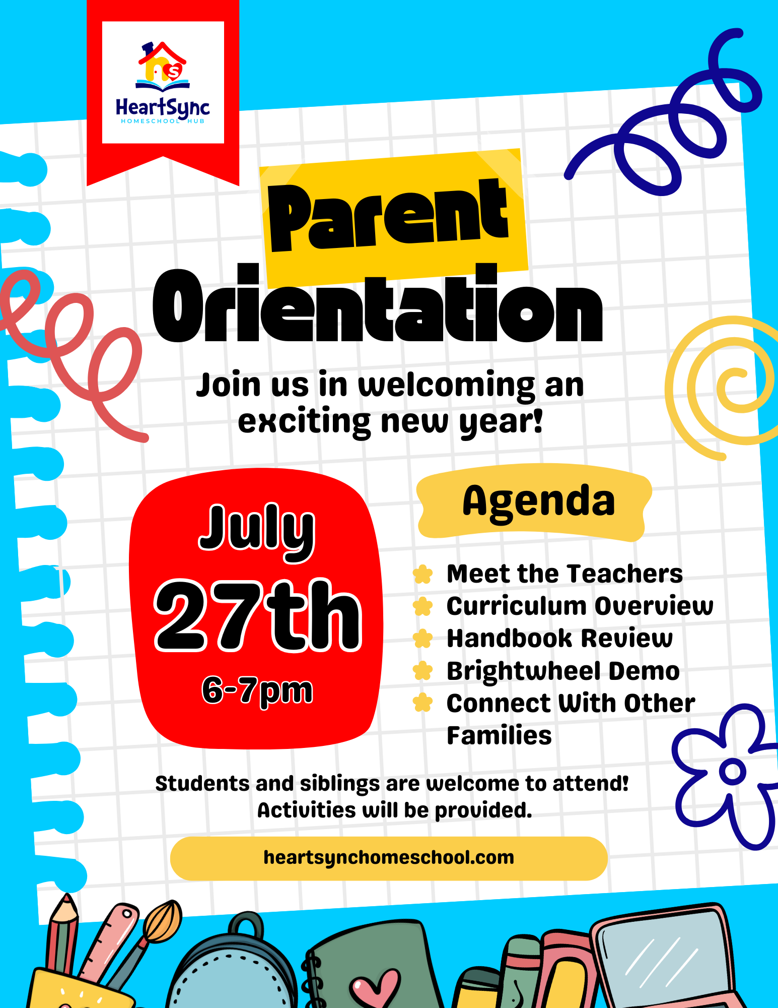 Parent Orientation 2026-2027