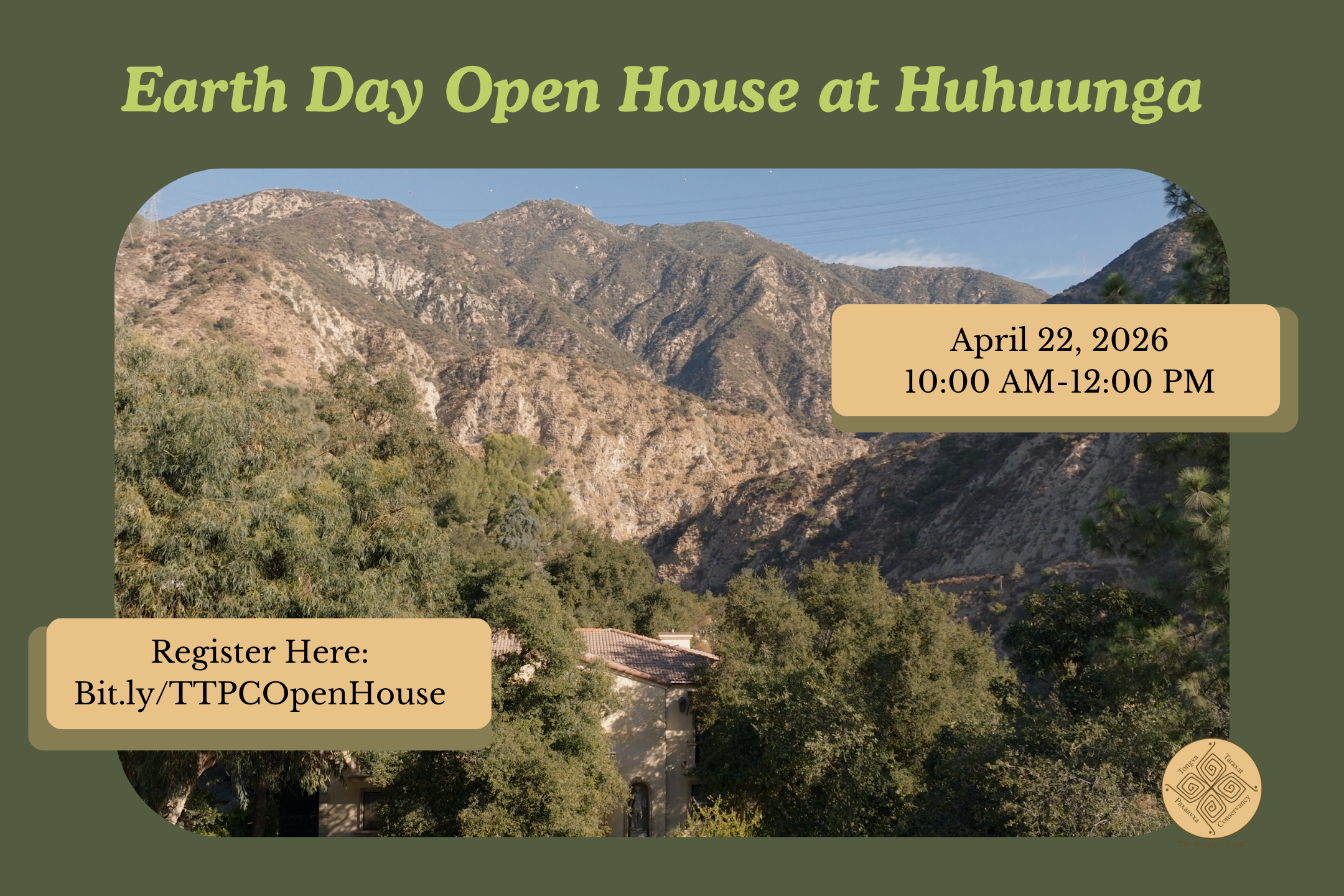 Earth Day Open House at Huhuunga