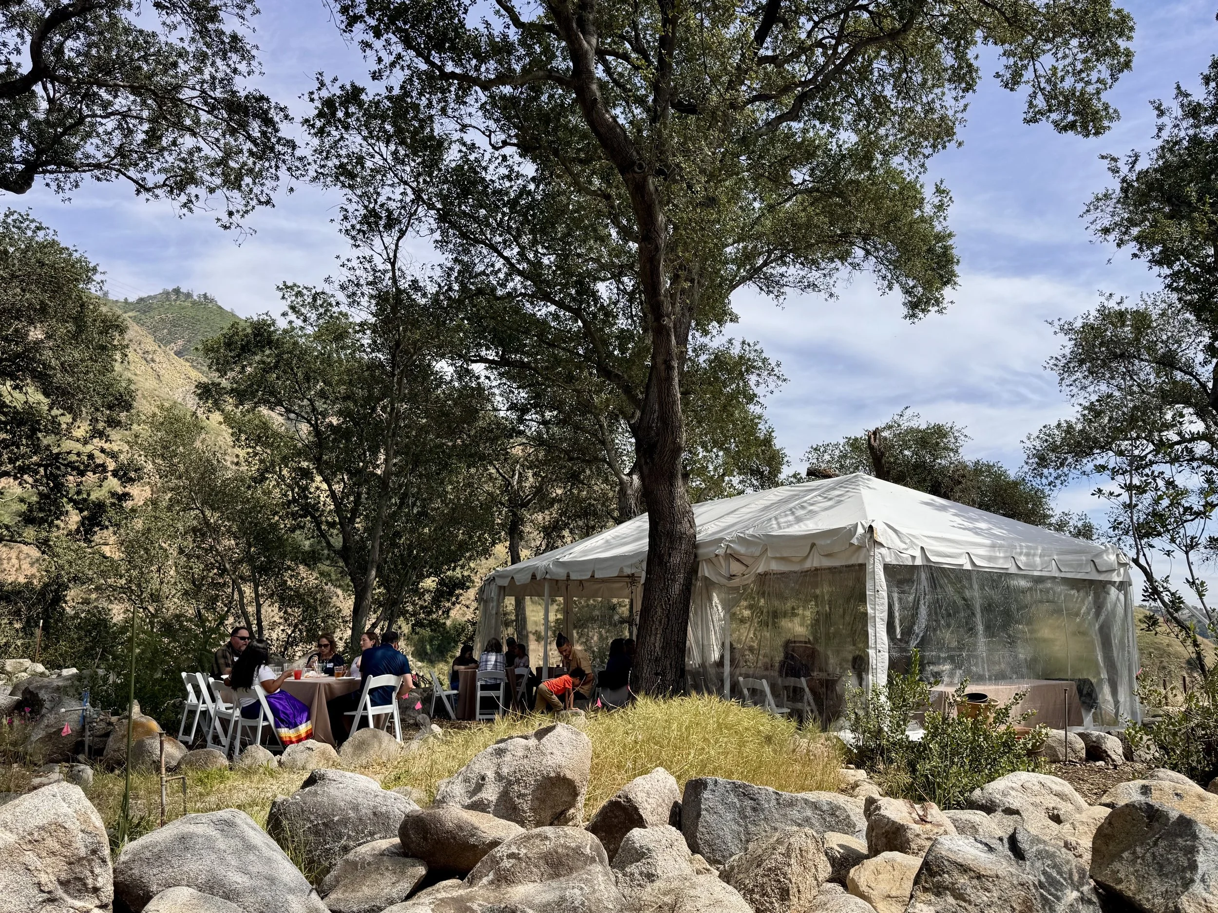 This is a picture of an event at Huhuunga.