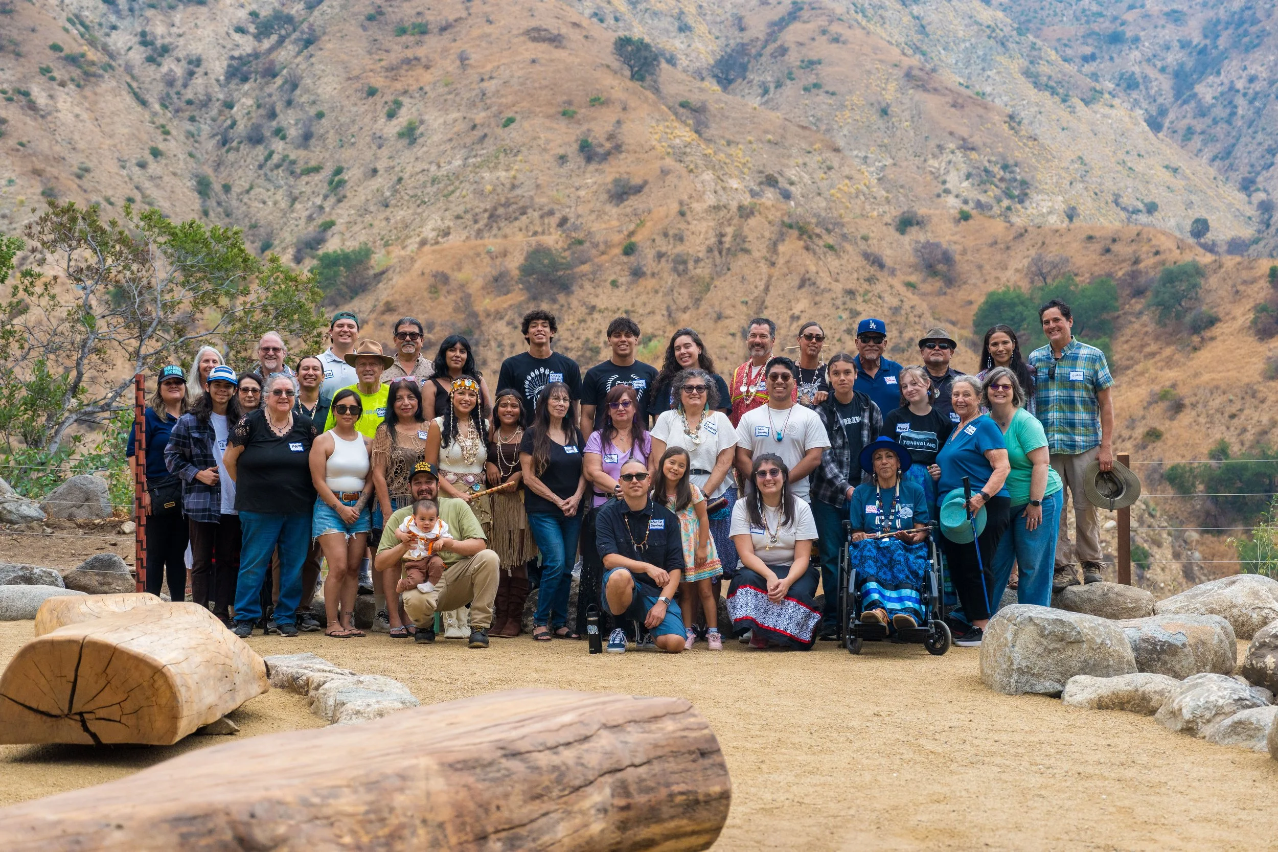 This is a group photo from a 2025 Ceremony at Huhuunga.