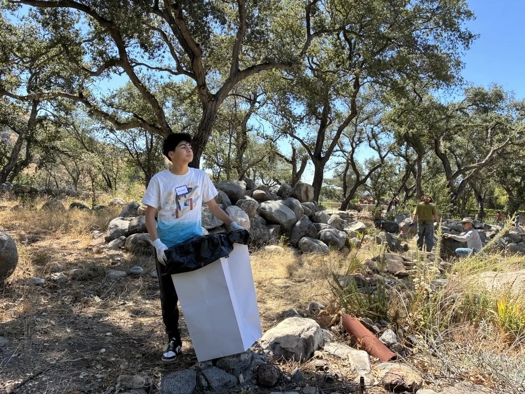 This is a picture of a person participating at a Volunteer Education Day.