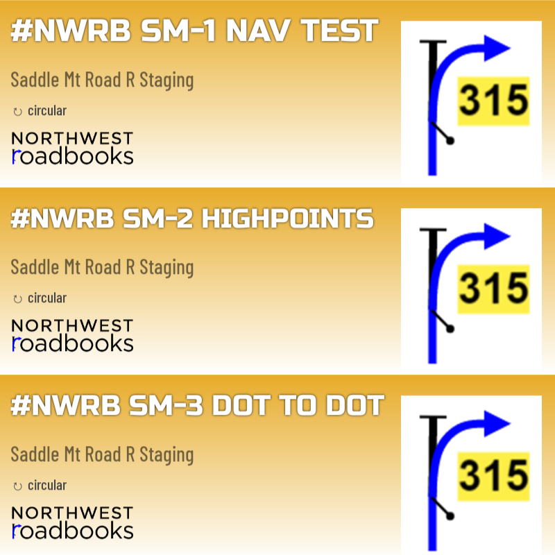 Saddle Mountain Nav Challenge Dual Sport Package
