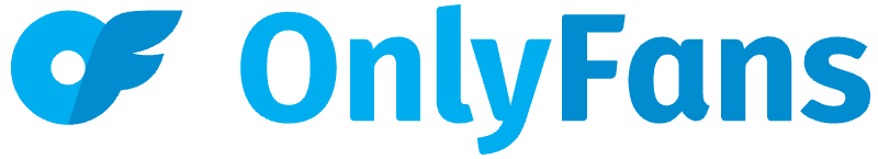 OnlyFans logo in blue
