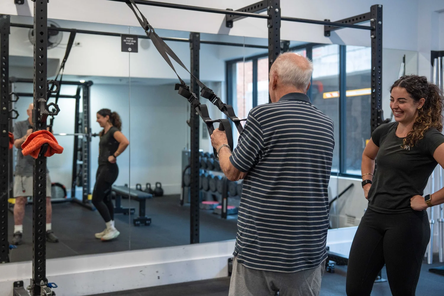 TRX coaching session Watt St Athletic