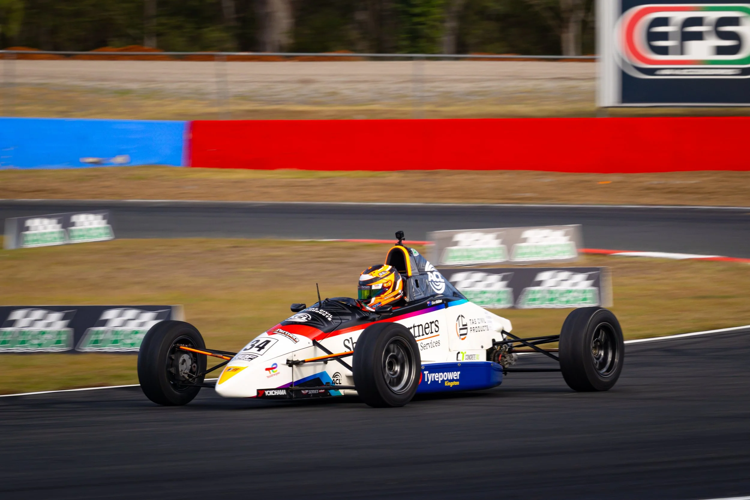 Oli Wickham paces Friday at Queensland Raceway