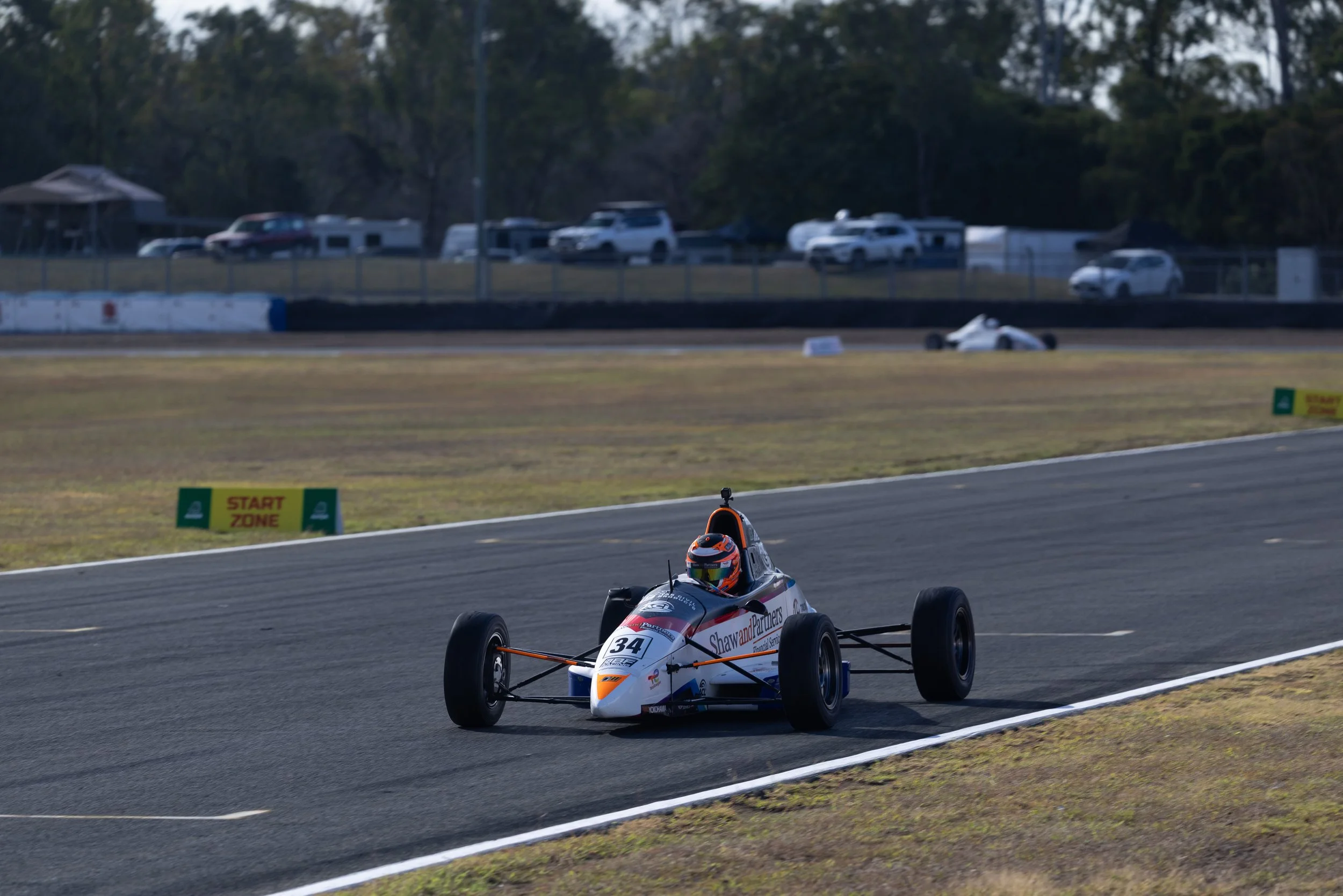 Oli Wickham seizes victory in opening Yokohama Tyre AASA Australian Formula Ford Championship race at Queensland Raceway