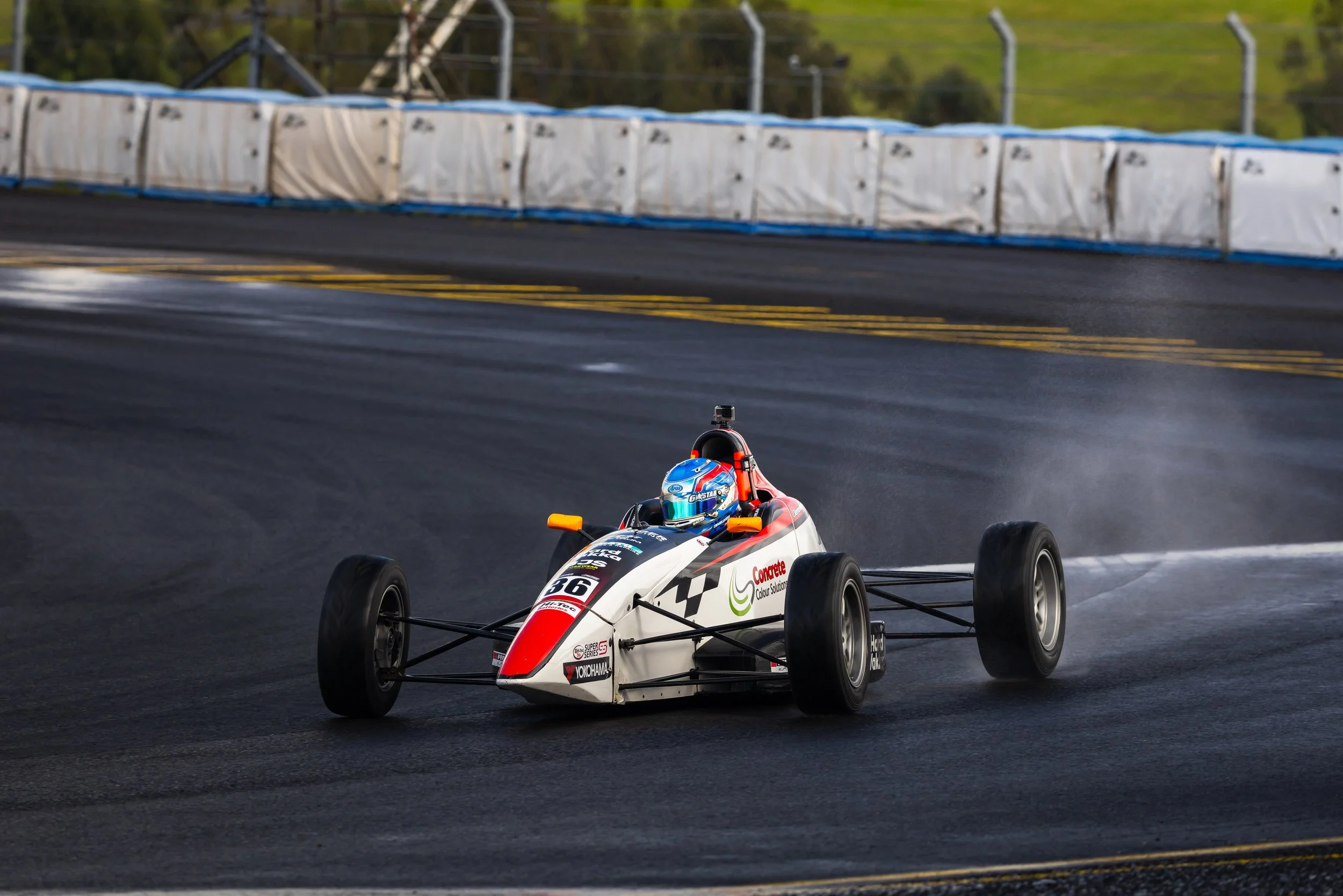 Isaac Demellweek fastest in drying conditions on Fast Friday