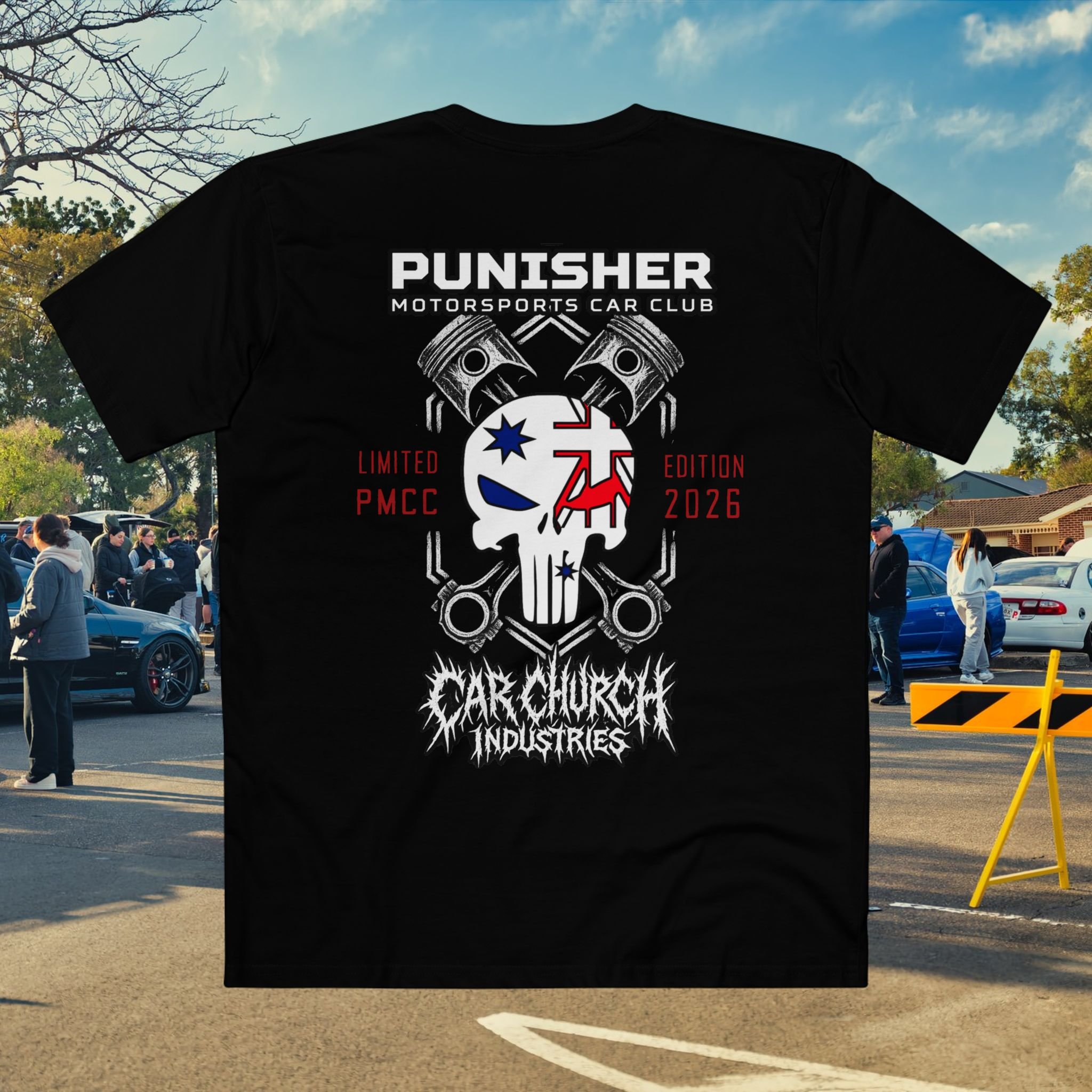 PMCC x Car Church – Limited Edition 2026 Tee