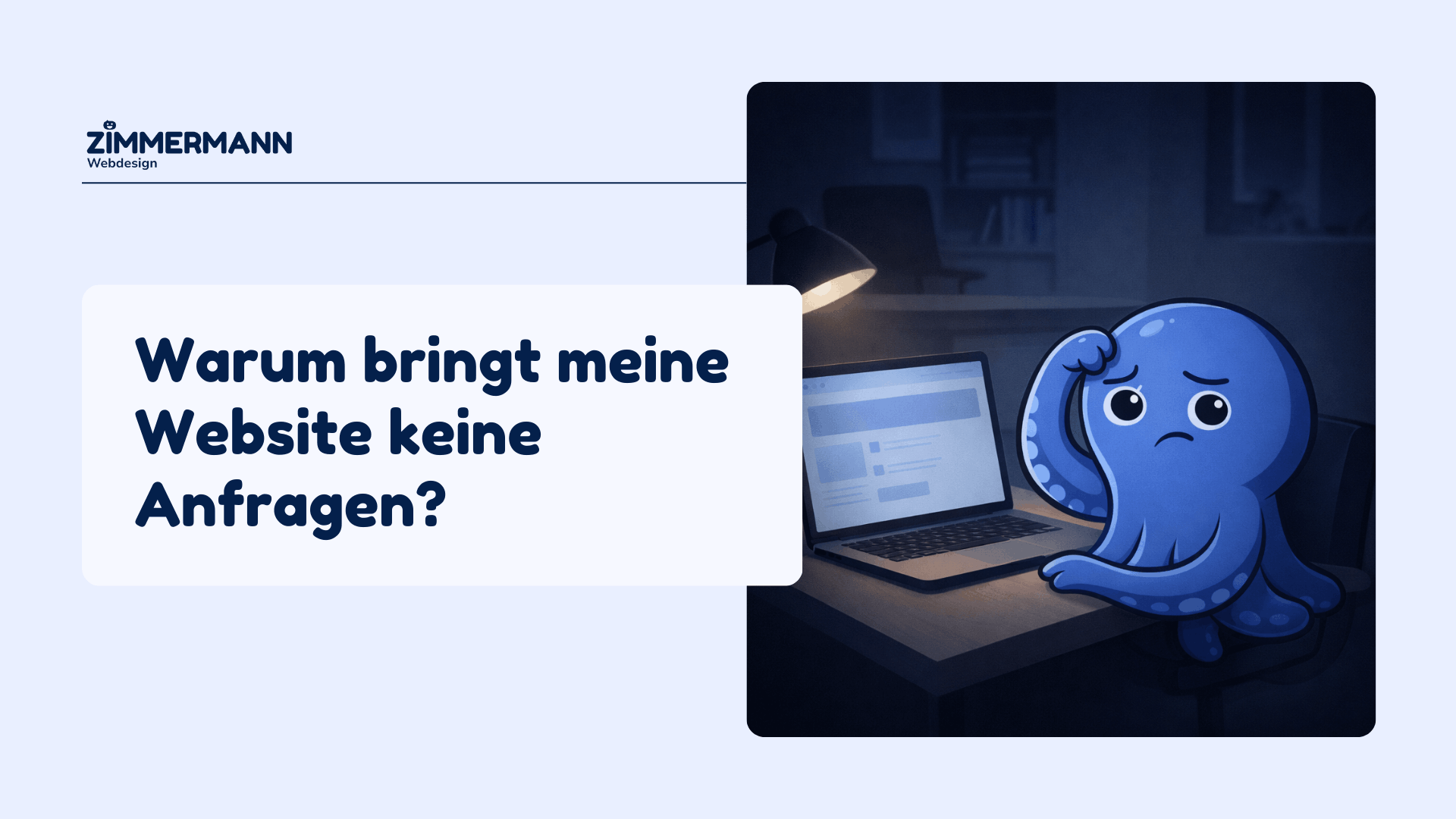 Warum bringt meine Website keine Anfragen?