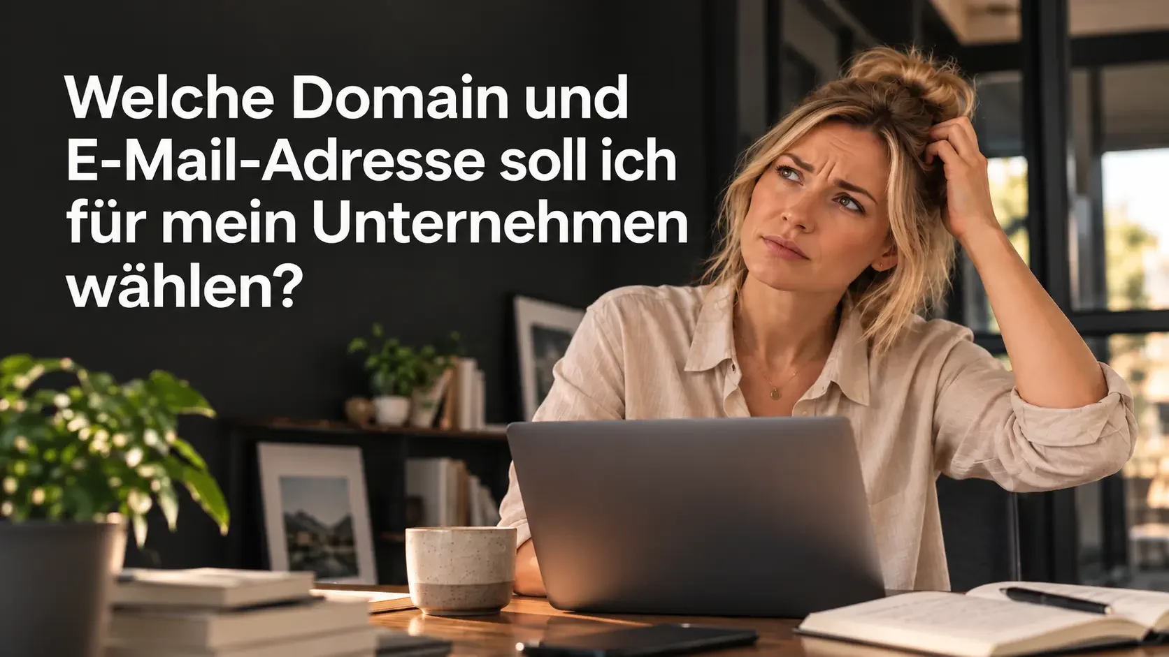 Welche Domain und E-Mail-Adresse soll ich für mein Unternehmen wählen?