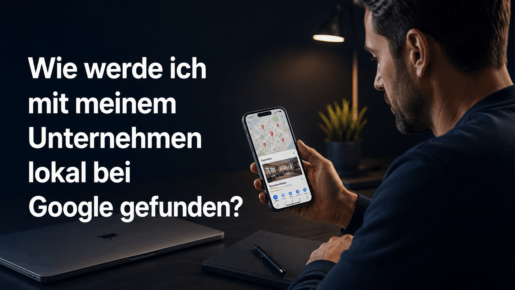 Ein Unternehmer fragt sich, warum erscheint mein Unternehmen nicht lokal auf Google?