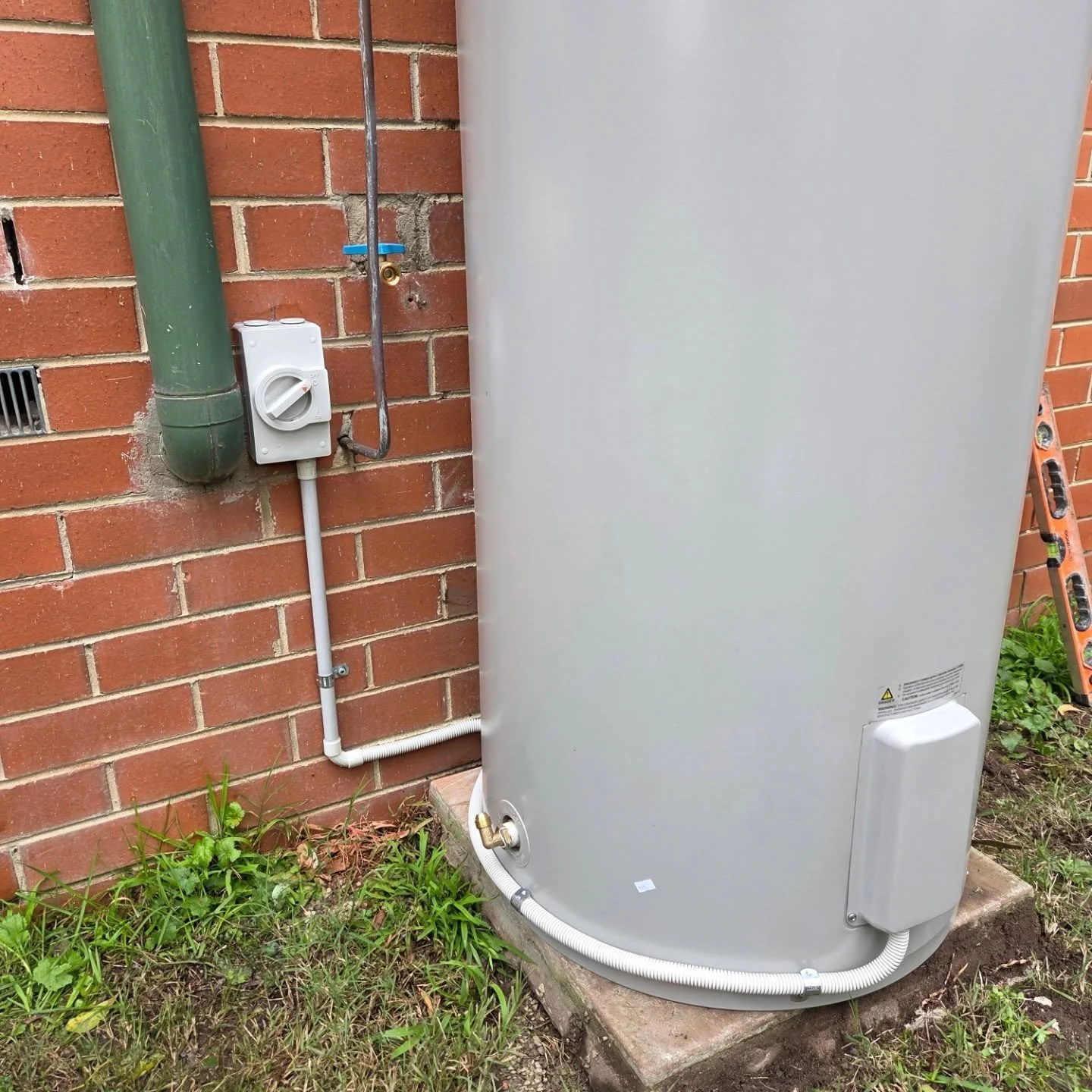 Couple of hot water services swapped over today