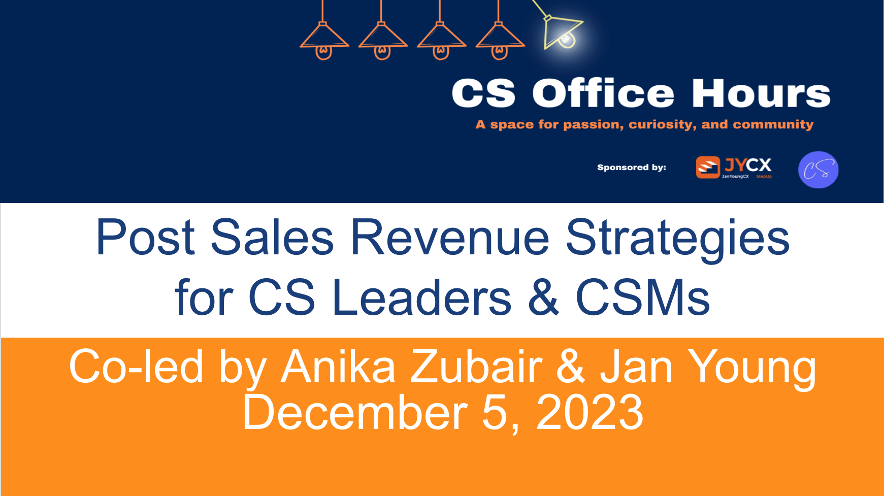 Post Sales Revenue Strategies for CS Leaders & CSMs