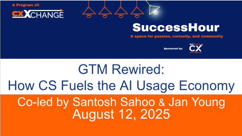 GTM Rewired: How CS Fuels the AI Usage Economy
