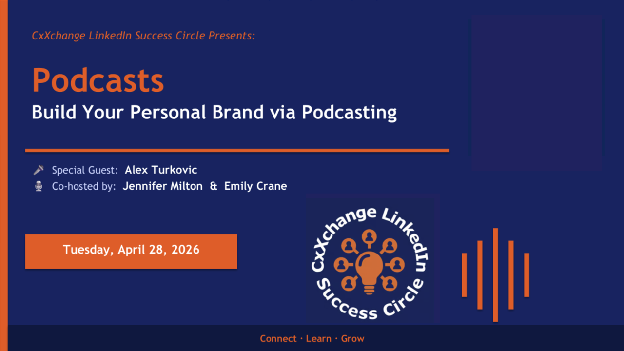 Success Circle- Podcasts: Building Your Brand via Podcasting
