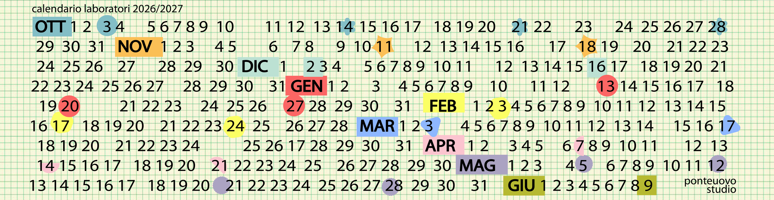 Membership 2026/2027 al mercoledì del cucito