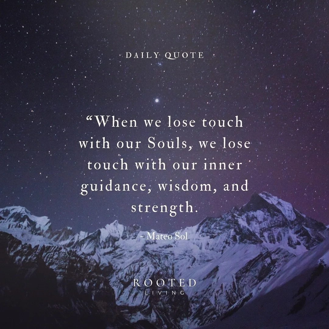 In this busy world, we&rsquo;re often so overloaded with things to do and places to be. This is your reminder to take a moment today to nurture and reconnect with your inner self and listen to the whispers of your soul. 

#SoulConnection #InnerWisdom