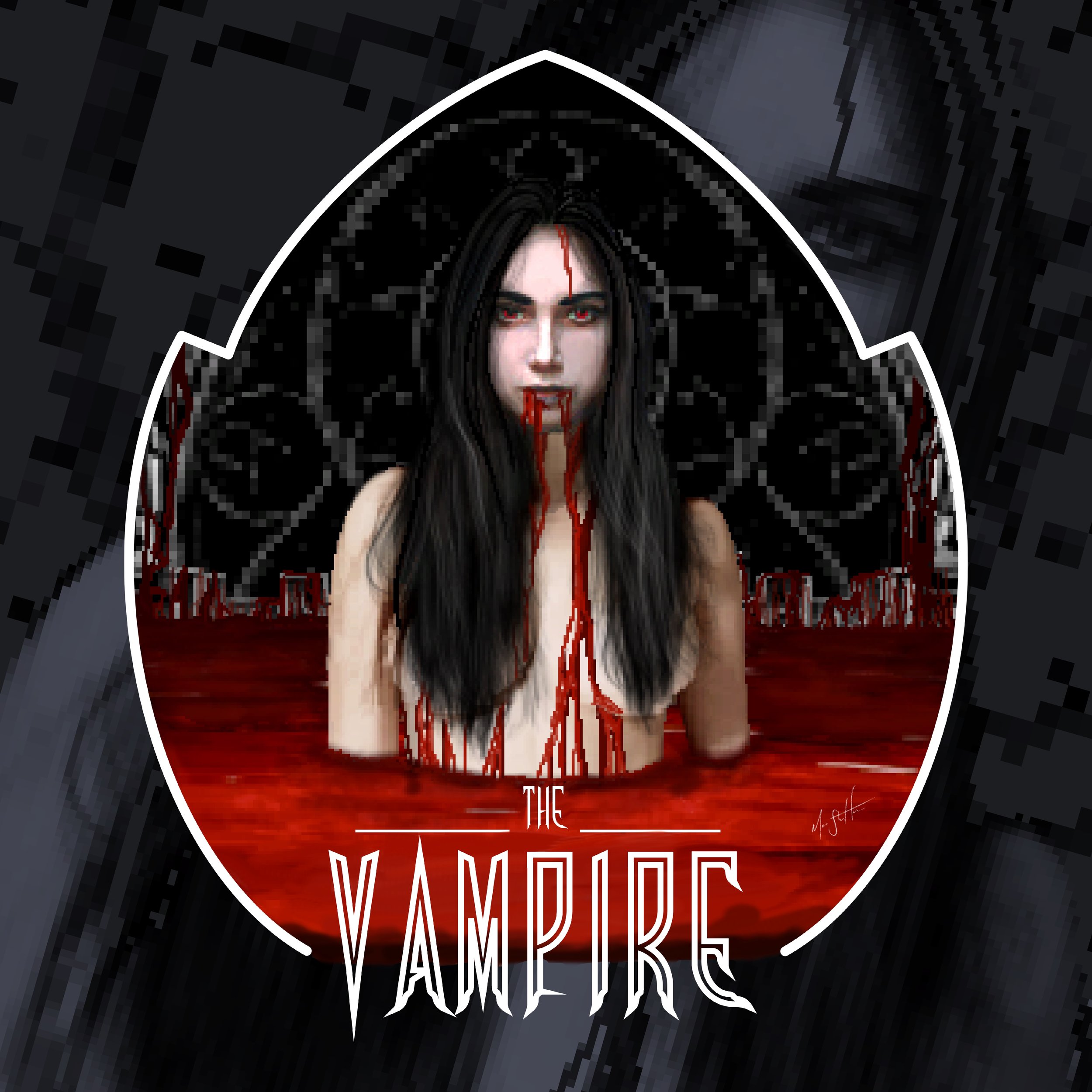 THE VAMPIRE PRINT
