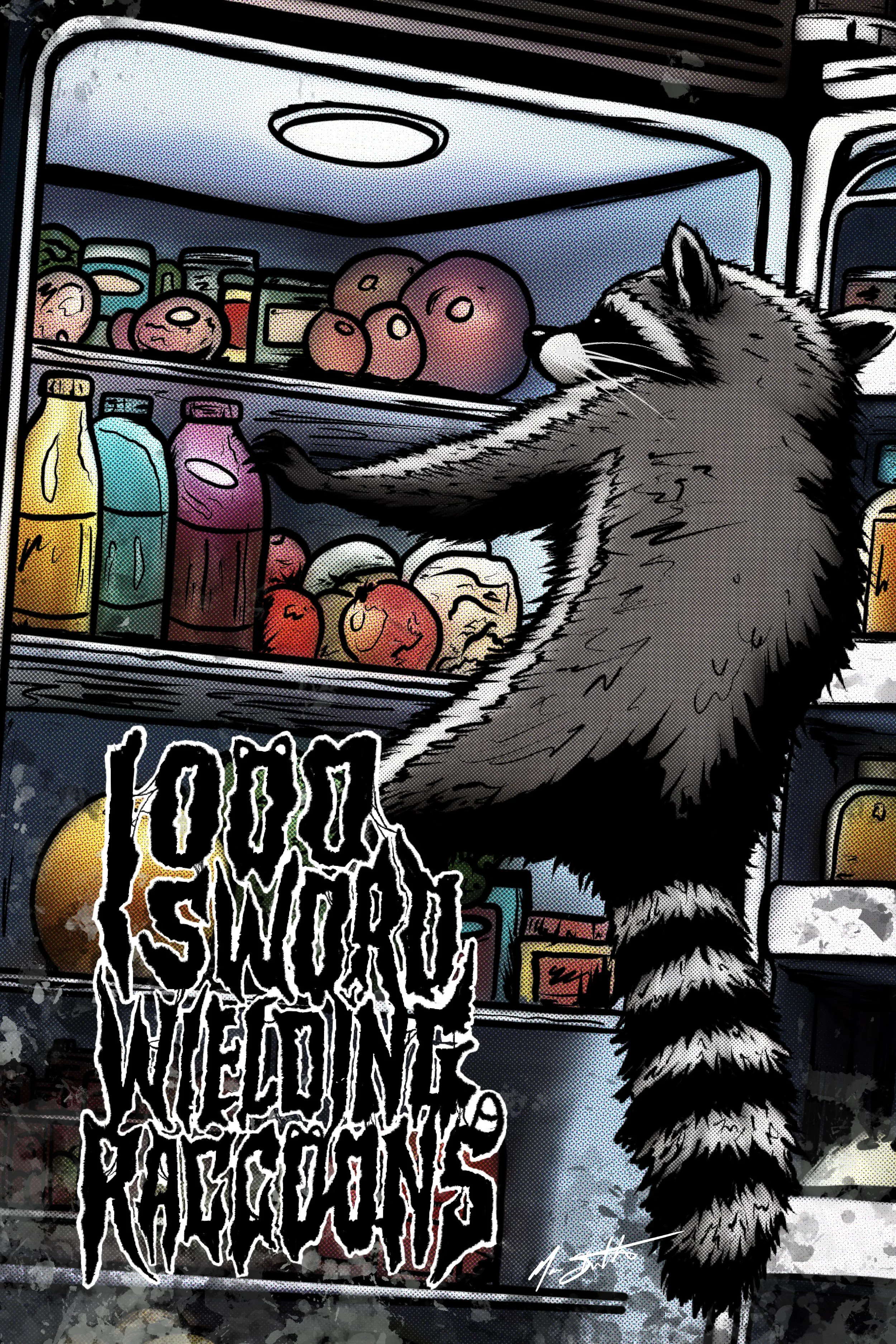 THE FRIDGE RAIDER PRINT