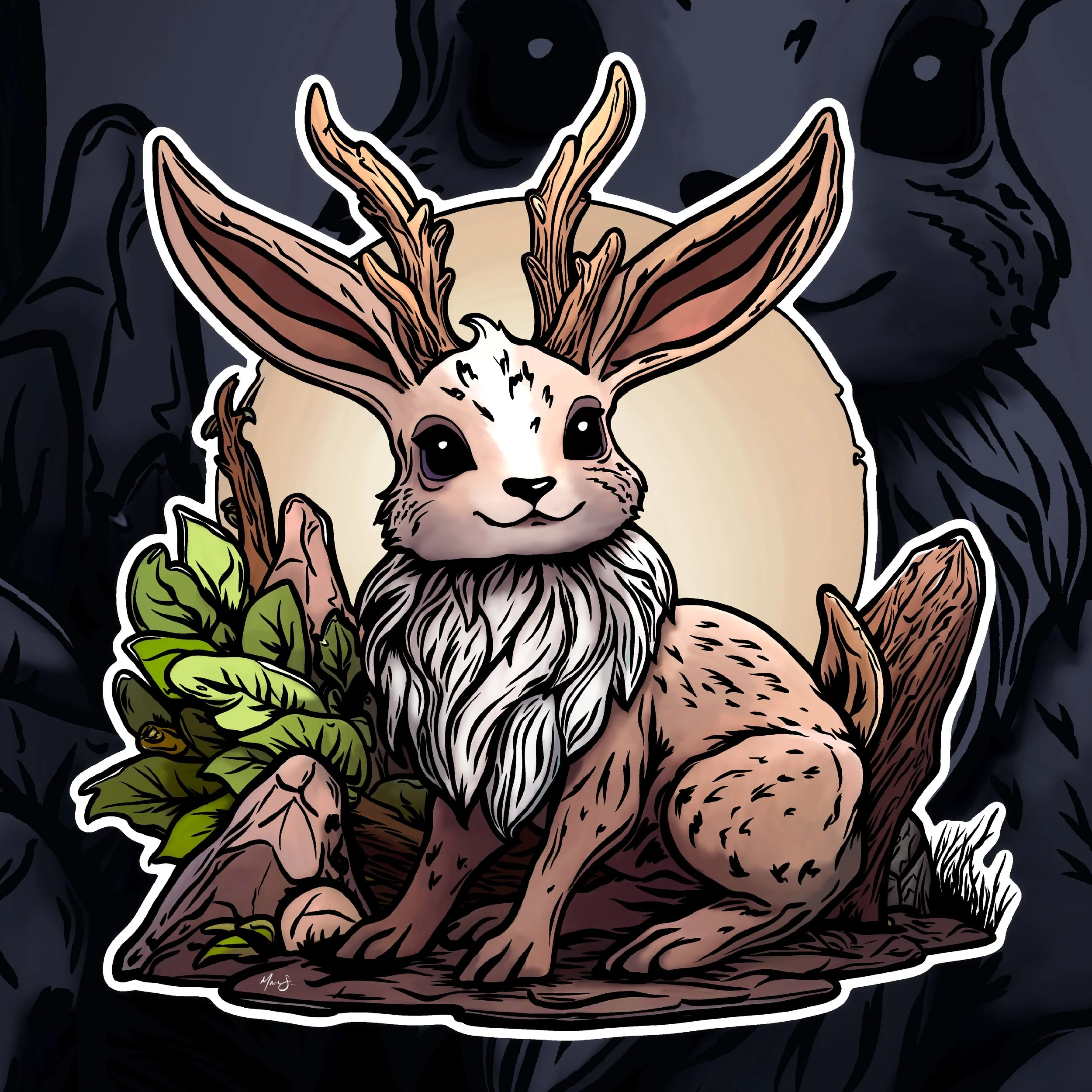 THE JACKALOPE PRINT