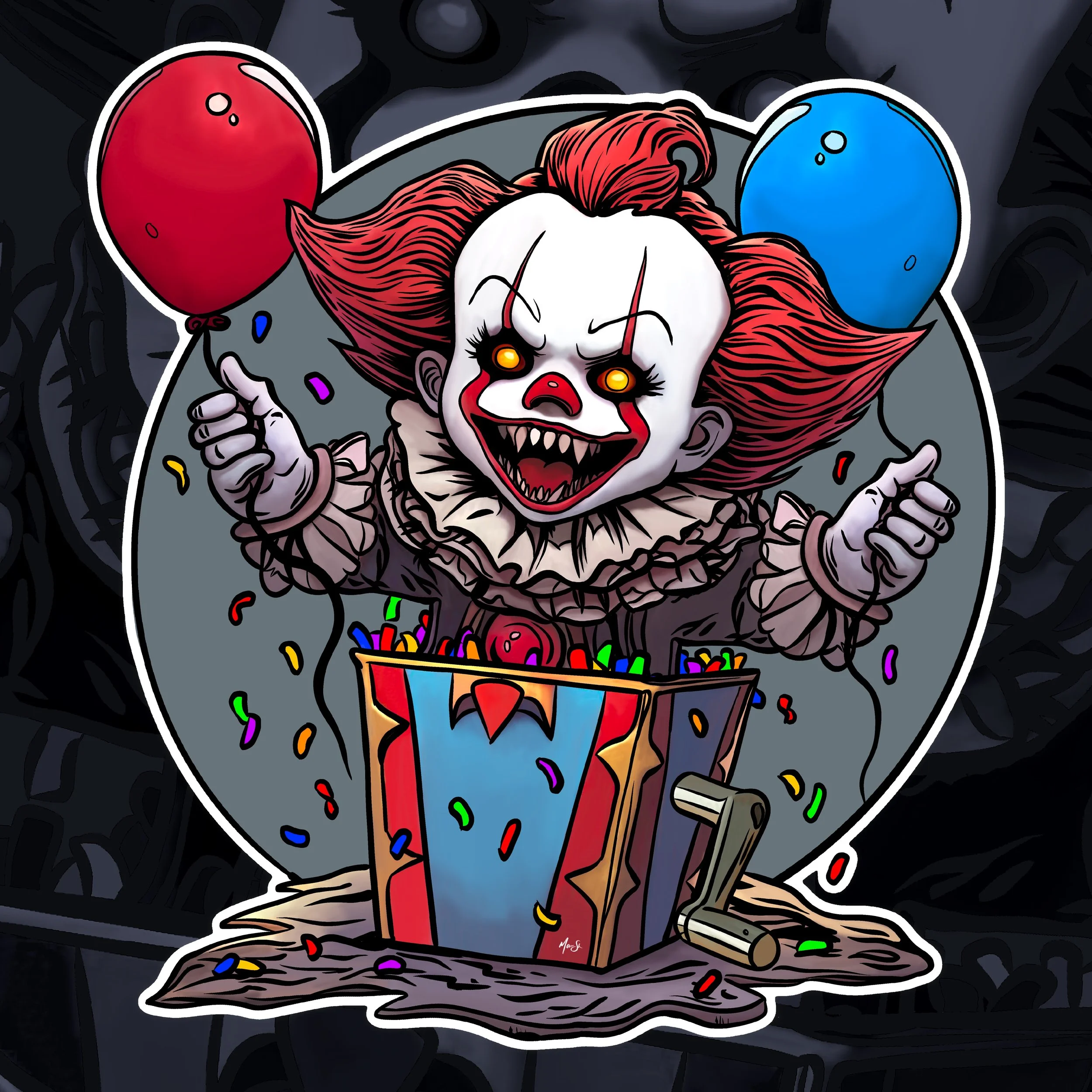 THE CLOWN PRINT
