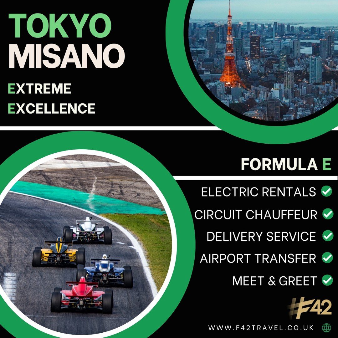 ANOTHER ANNOUNCEMENT 📣

We're thrilled to share our latest endeavour: providing onsite support for the Formula E championship teams and key stakeholders.

Before the F1 race in Japan, Dominika made a quick pit stop in Tokyo to ensure all transfers a