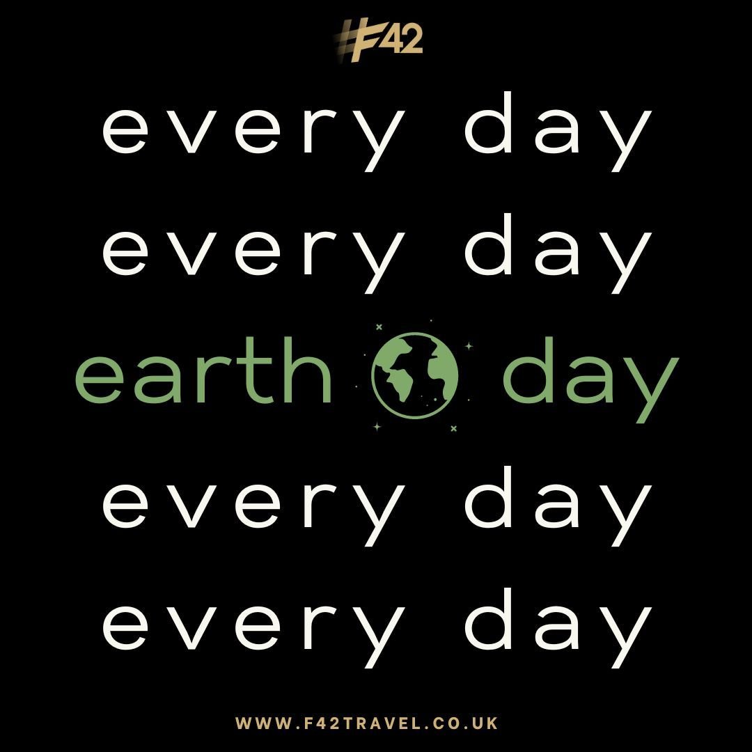 Happy Earth Day! 🌎

In previous years, we have supported various projects in order to lower our carbon emissions, and it&rsquo;s incredibly important to us that F42 Travel becomes a net zero business in 2024.

Dawn and Faith have been working tirele