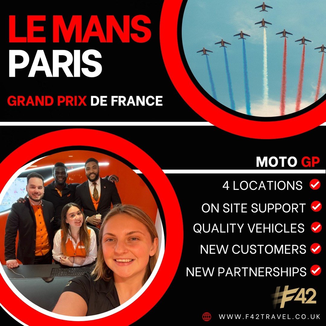 The grind doesn&rsquo;t stop here at F42, with last week proving to be another successful event of meticulous planning and execution for the Le Mans @motogp 🏁

Dominika hopped over the channel to France, to provide our on-site support for our client