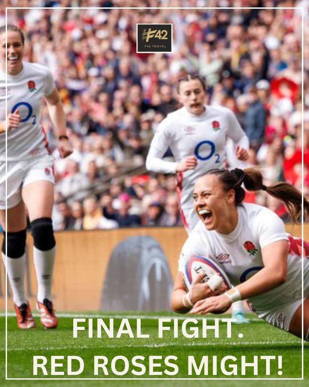 The final fight of the Women&rsquo;s Rugby World Cup takes place this weekend, and we&rsquo;re rooting for our red roses to take home the trophy against Canada!

It&rsquo;s been a pleasure to support clients for this event over the last 5 weeks with 
