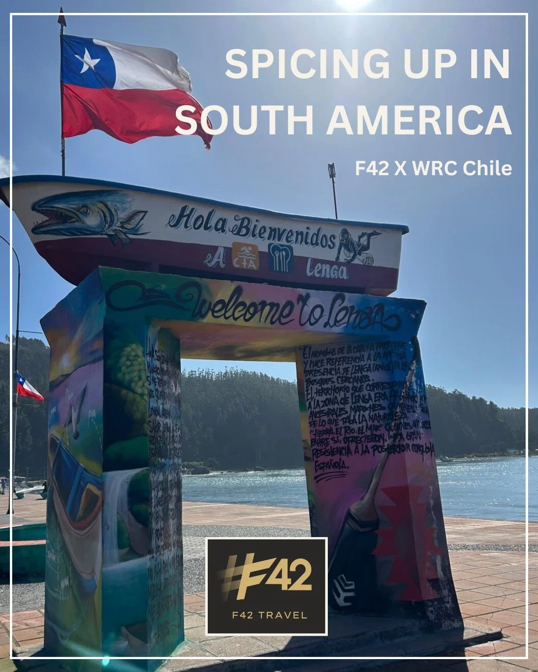 Things were heating up in Chile last week for the WRC Rally 🌶️ with F42 offering full on-site support in South America for the first time!

We&rsquo;ve got great relationships on this continent and Abbey Bryant-Searl thrived in the city of Concepci&