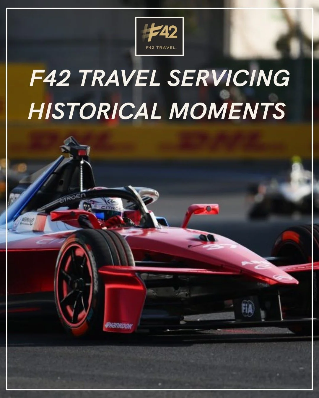 Last weekend was truly historic with the 150th Formula E Grand Prix in history in Mexico City! Followed by a first time victory for Citro&euml;n Racing 🏆. What a race for the teams, the sport, and F42 Travel. 

We&rsquo;ve been working with clients 