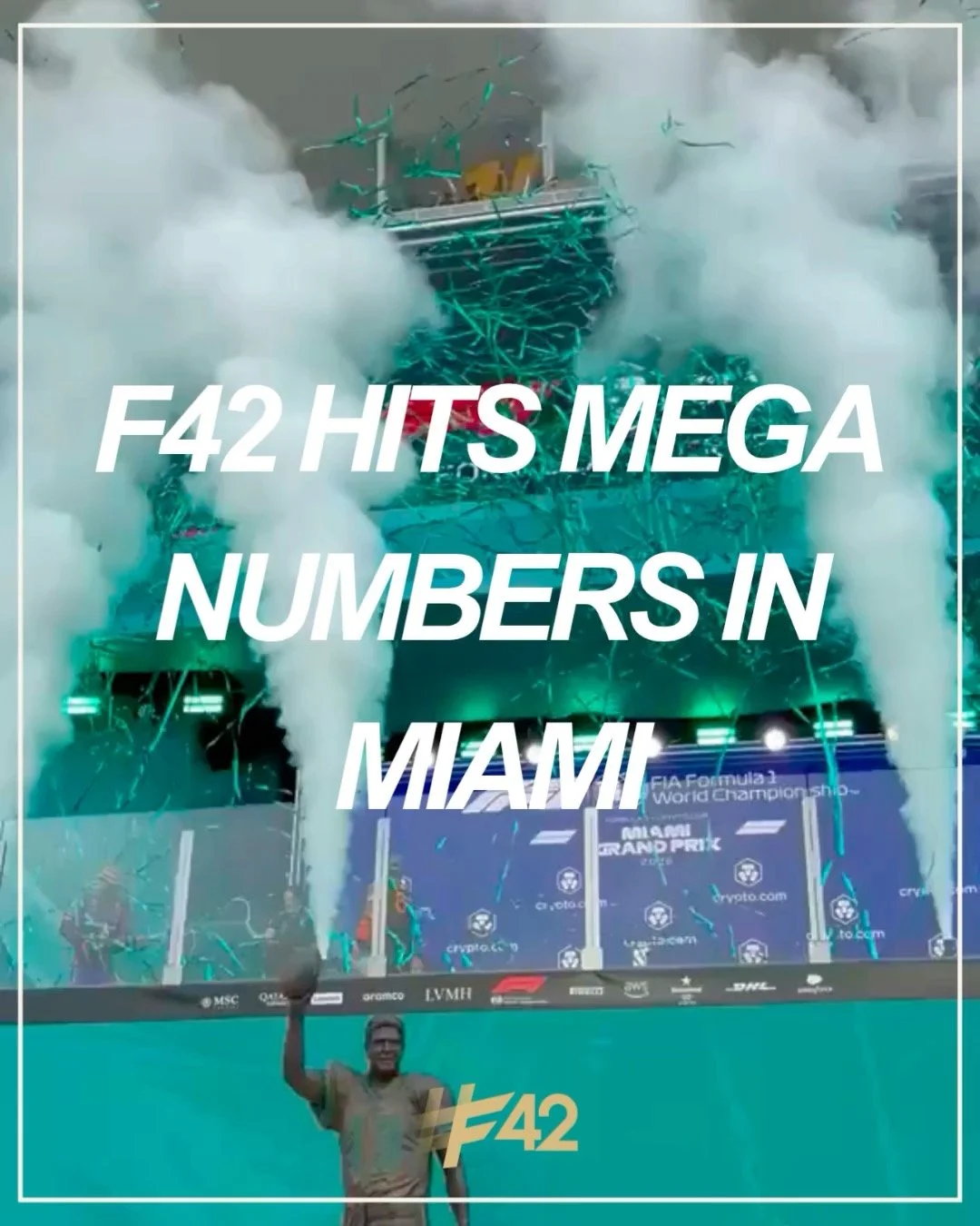 It&rsquo;s been a week since the mighty Miami GP and we&rsquo;ve been reflecting on some MEGA numbers accomplished for this epic event on our calendar. 🇺🇸

Reaching over a whopping 600 bookings, we made sure both loyal and new customers were equipp