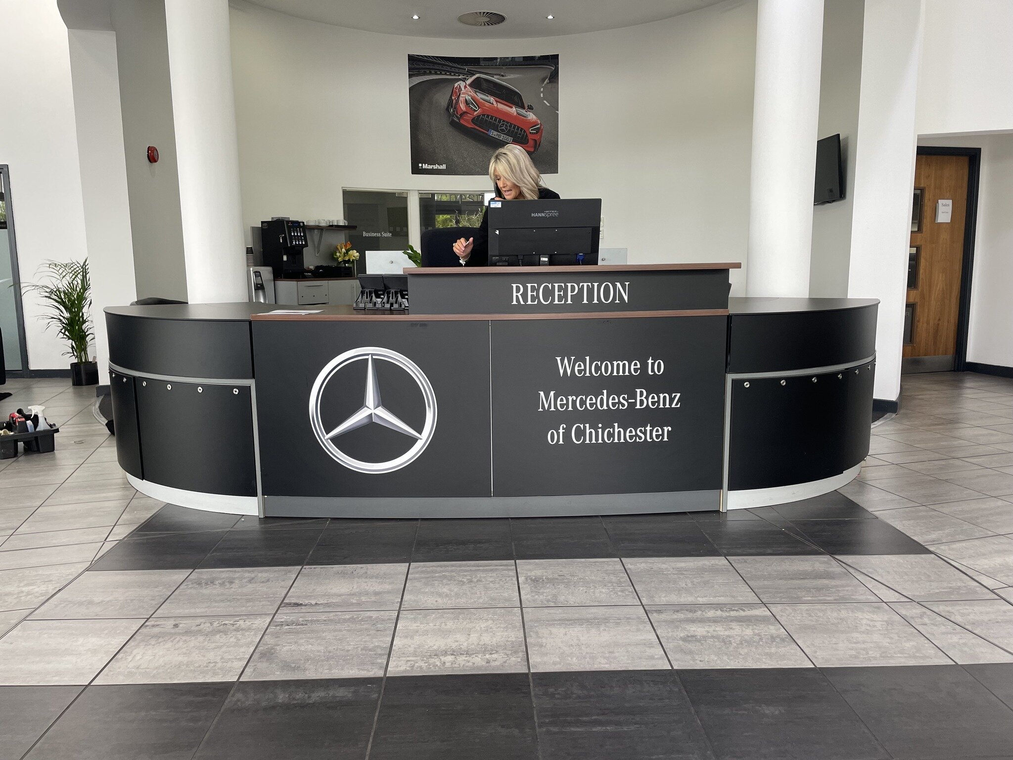 Prestige brands like Mercedes-Benz have a heritage and strong reputation to uphold. ⭐️ Marshall's came to us for our creative surfacing and decor solutions, and our ability to work to a structured budget. Domom&rsquo;s speedy expertise on a project i