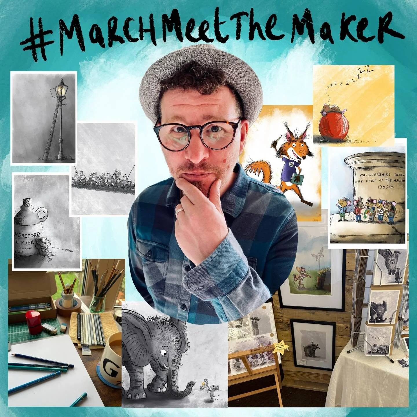 Day One - March Meet the Maker

It&rsquo;s the first day of #marchmeetthemaker2026 and today is all me and my brand&hellip;

So, I&rsquo;m George (GK Elliott is my professional name), a children&rsquo;s author and illustrator based in Malvern, UK. I 