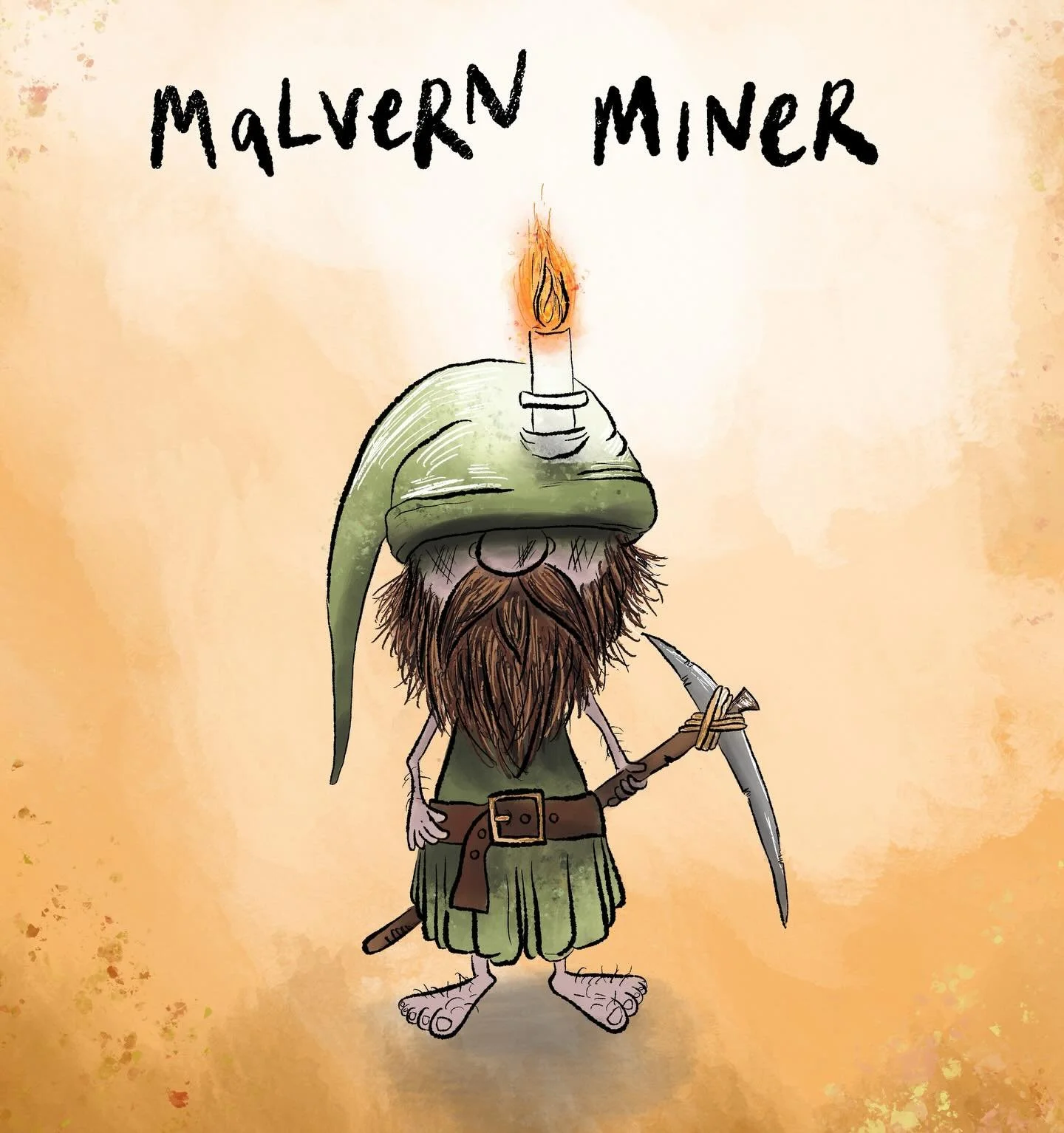 Playing with some new ideas for upcoming craft fairs&hellip;

Thinking about it my home town and what jobs you could do when it was first established as a town. Malvern stone miners and Malvern water workers come to mind, amongst a few others like a 