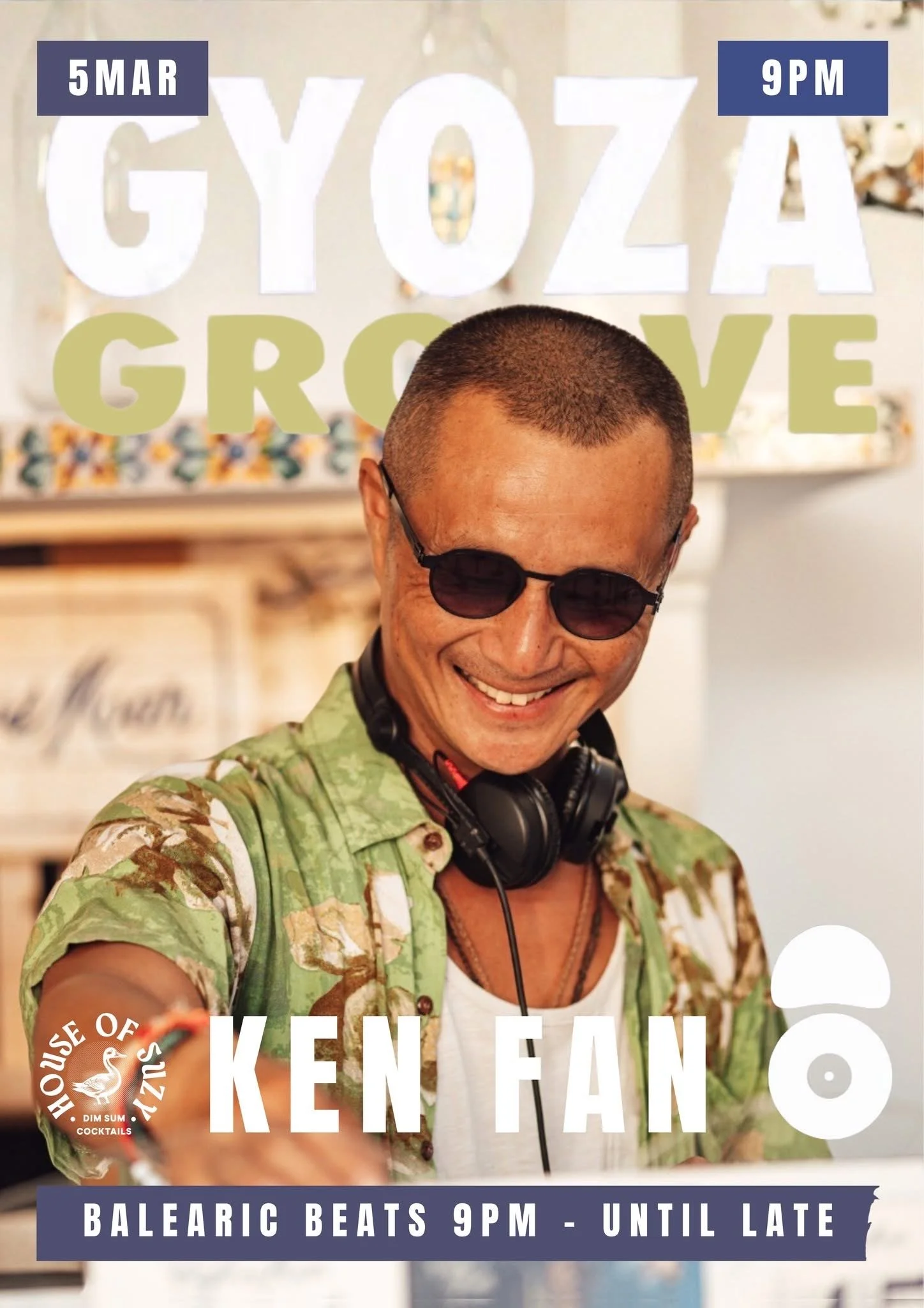 Gyoza Groove ŵ Ken Fan from 9pm