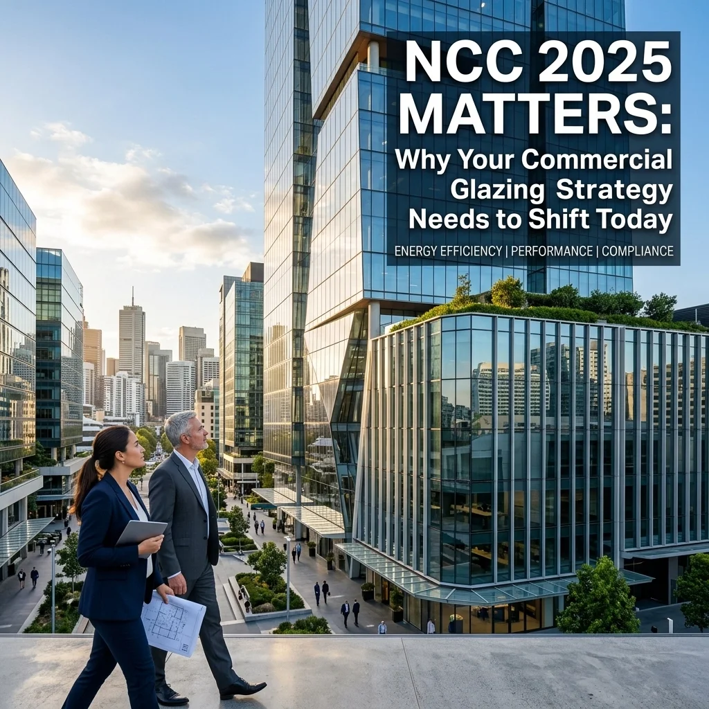 NCC 2025 Matters: Why Your Commercial Glazing Strategy Needs to Shift Today