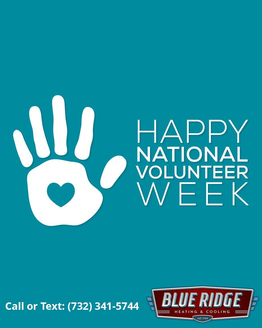 It&rsquo;s National Volunteer Week. Volunteering is at the heart of our community, and we're proud to support local organizations with our HVAC expertise. This National Volunteer Week, let's come together to make a difference. #NationalVolunteerWeek 